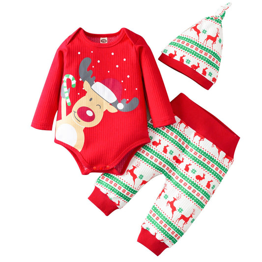 Body de Noël nouveau-né pour filles et garçons