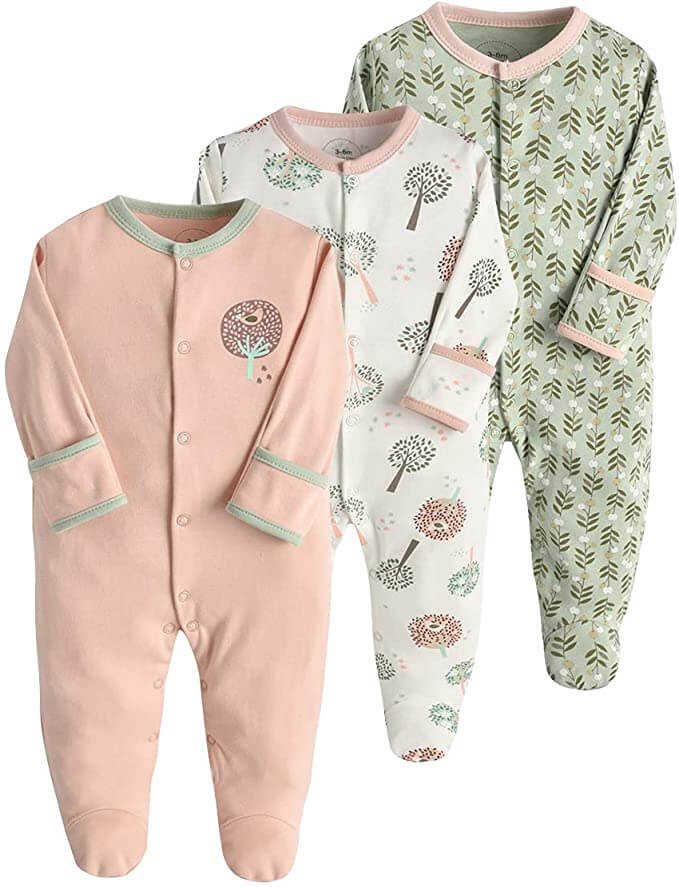 Barboteuse pyjama confortable pour bébé