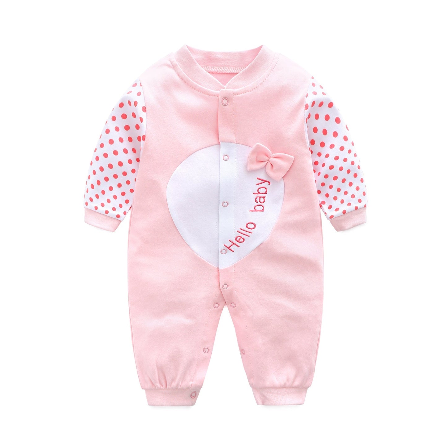 Copy of Cute Design Long-Sleeve Baby Rompers Kids OutfitsThe Toddly