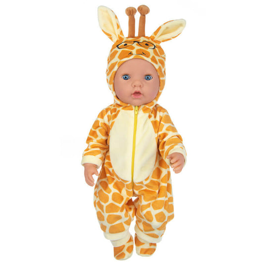 Baby Doll Olle Play House Doll for Kids Big Size Doll Soft Cuddly Doll Giraffe Costume TheToddly