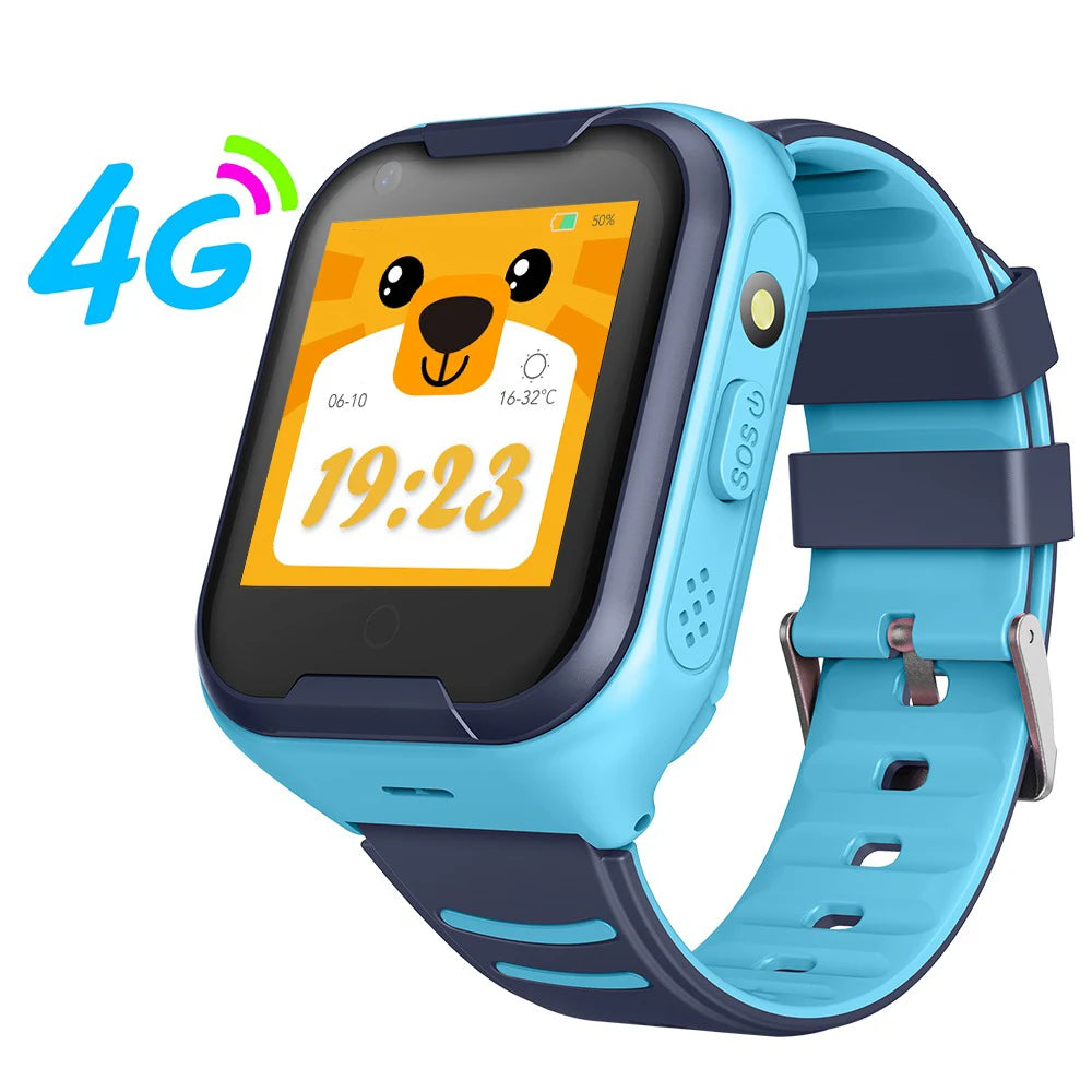 G4E 4G Smart Watch for Kids GPS Blue