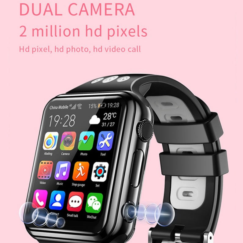 W5 smartwatch for kids with SIM card GPS tracking