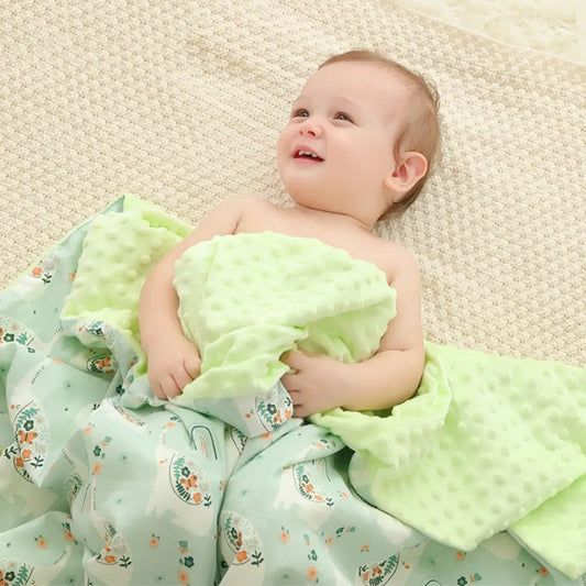 Insular Soothing Baby Blanket Double Cotton Gauze Blanket Children Blanket Bebisfilt Babydecke babydeken Couverture bebe TheToddly