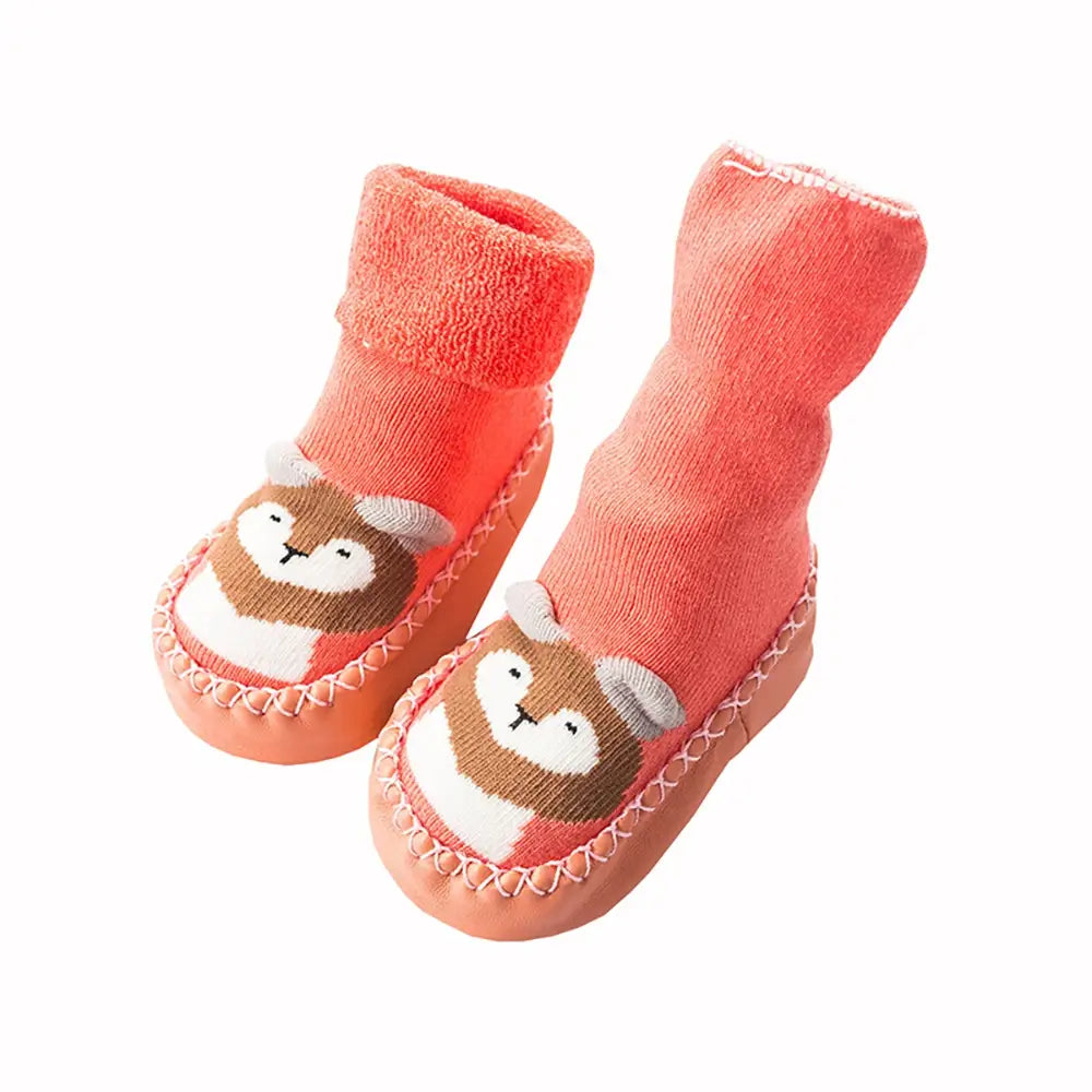 Loomis Baby Socks Boots Non-slip Mukluks Shoes for Infants Pink Baby Shoes Baby Slipper Socks for Toddlers Baby Winter Shoes Indoor Shoes Babysocken Rutschfeste Babyschuhe Bébé Chaussettes Baby Sokken Halkfria Babystrumpor Babyskor TheToddly