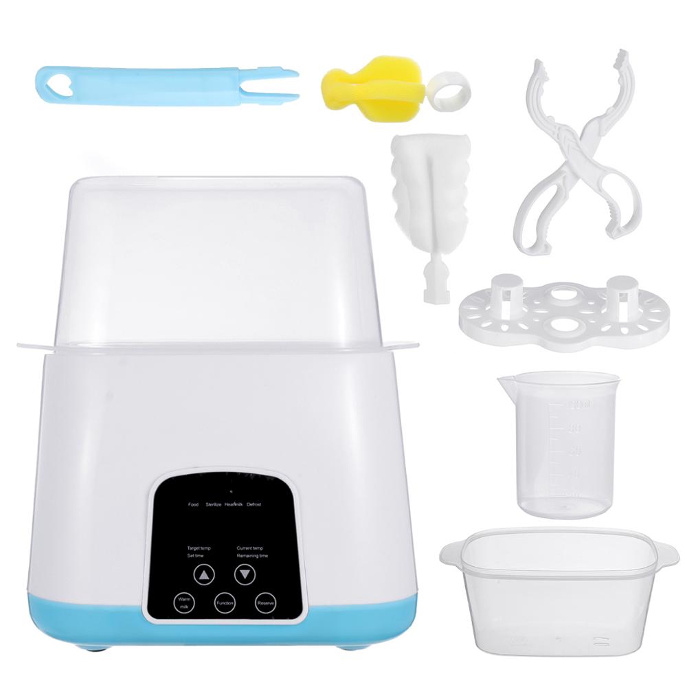 Dual Baby Bottle Warmer and Sterilizer with LED Display