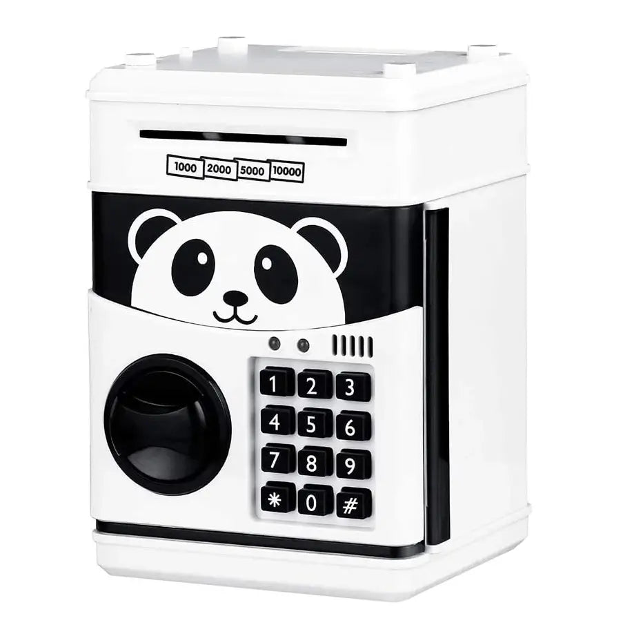 Panda ATM Piggy Bank for Kids Coin Bank with Password Barn Sparlåda Spargris Kinder Spaarvarken Spaardos - Thetoddly