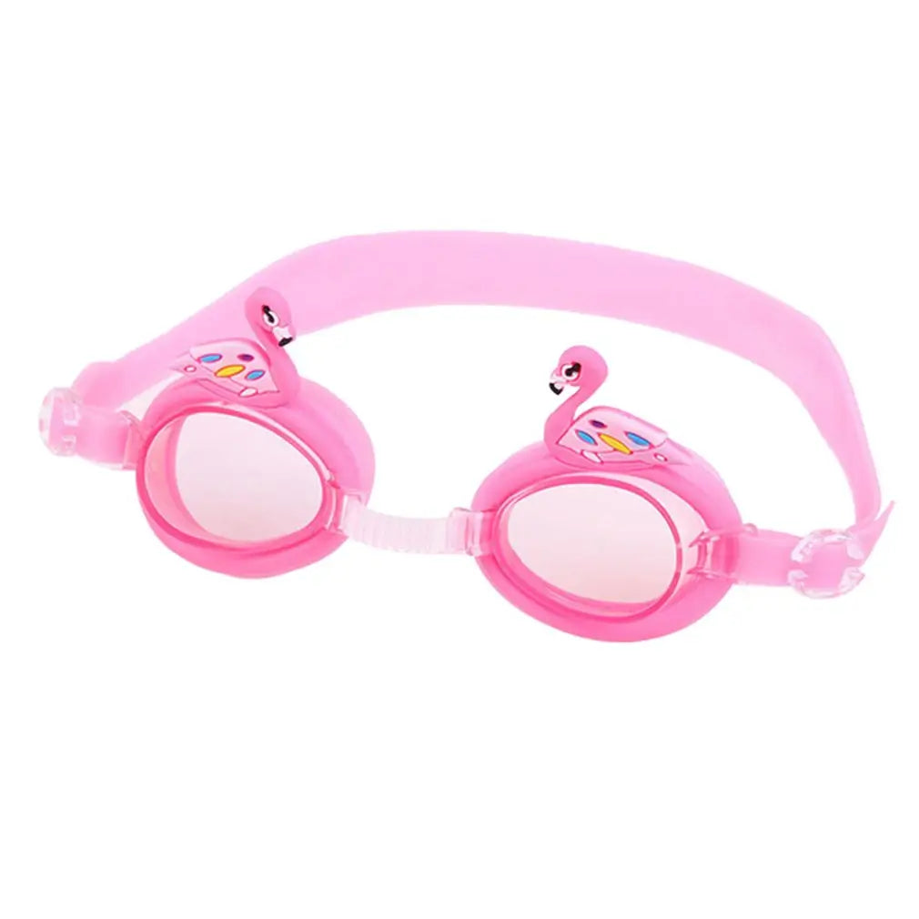 Pooltime Kids Swimming Goggles Pink Swan Swimming Glasses for Toddlers Swimming Goggles - TheToddly