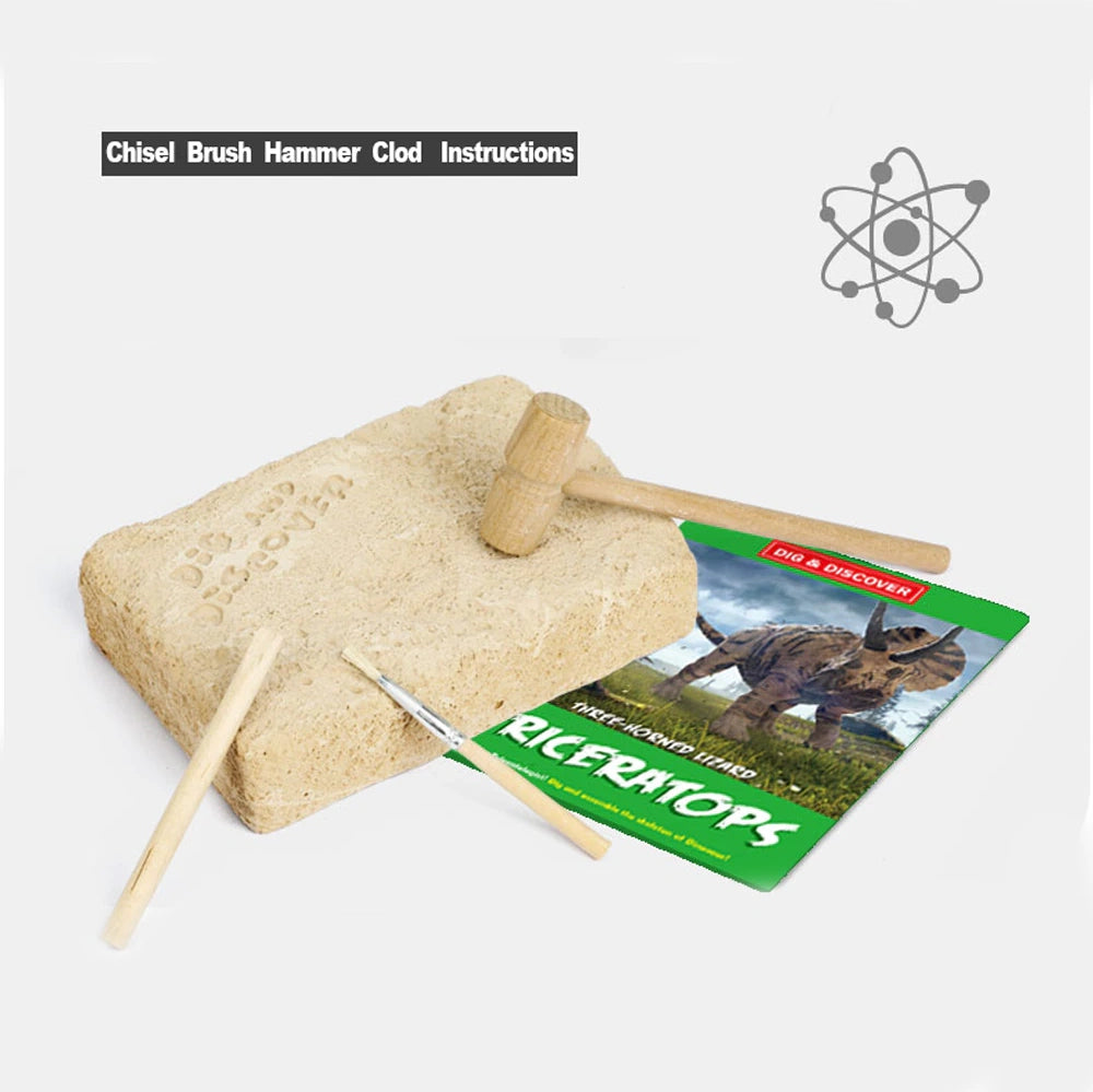 Dig & Discover Dinosaur Fossils Collection Toy Set β TheToddly