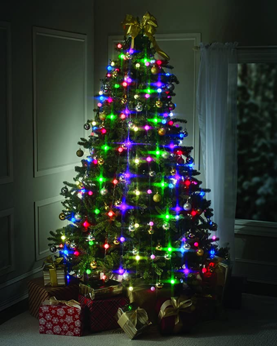 Christmas Tree Light Dazzler Xmas LED-dekorationsljus