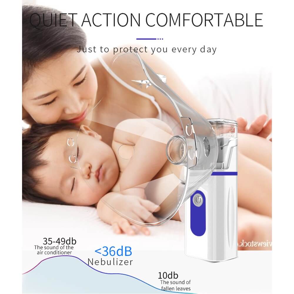 Ultrasonic Portable Handheld Nebulizer for Kids & Adults