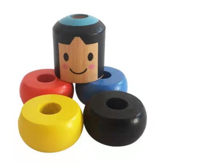 Wooden Tumbler Floor Toy