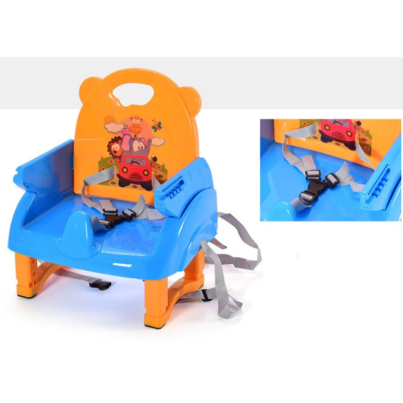 foldable baby dining chair straps