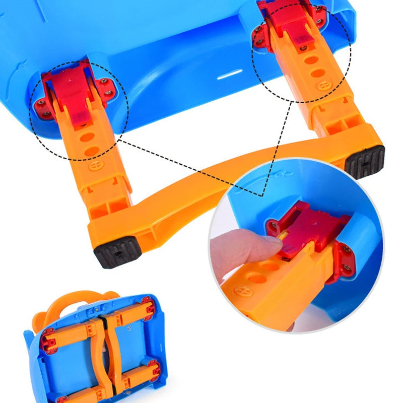 foldable baby dining table extendable legs