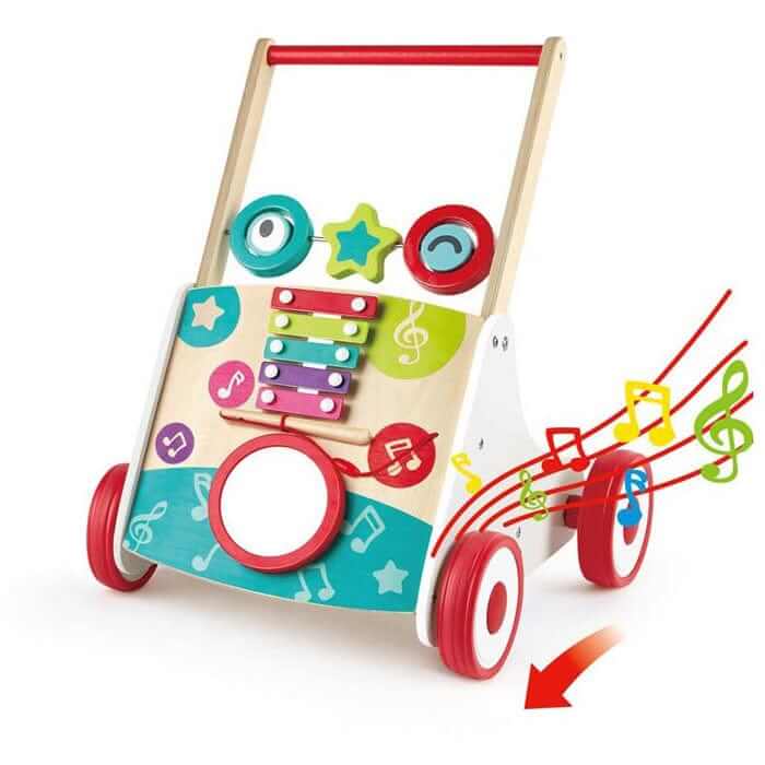 Baby Walker With Musical Instruments Push Toy For Toddlers