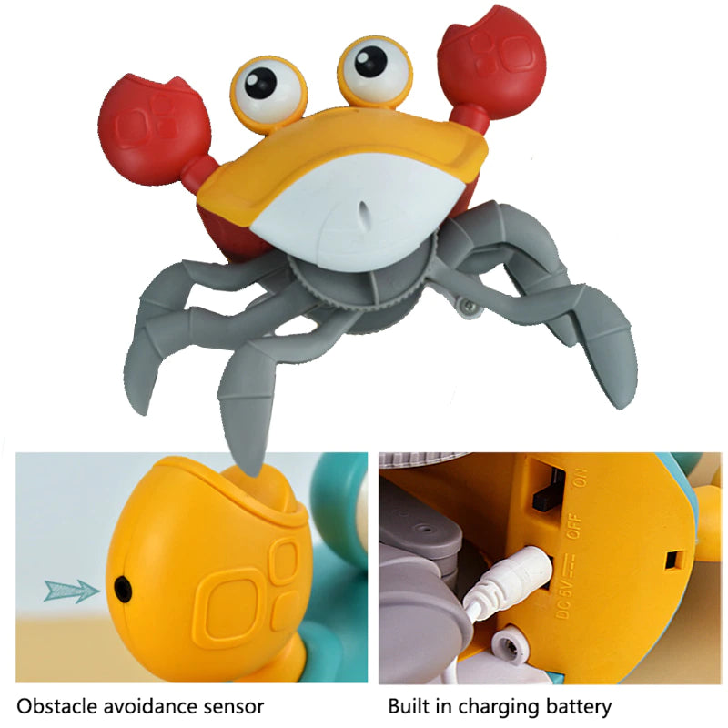 smart walking crab toy