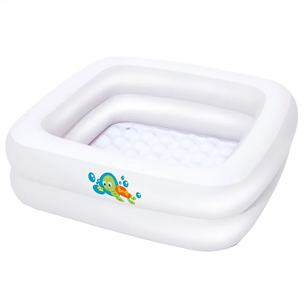 summer set baby paddling pool white